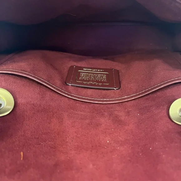 Coach Parker gold chain shoulder bag - Picture 3 of 4